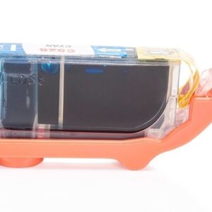 Alternativ zu Canon 4541B001 / CLI-526C Tinte Cyan mit Chip