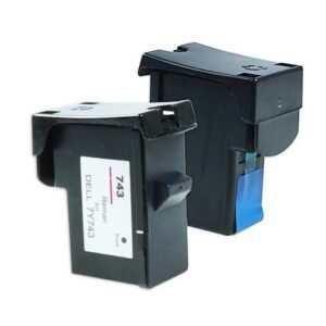 Alternativ zu Dell 7Y743 + 7Y745 Tinten Doppelpack (BK+CMY)
